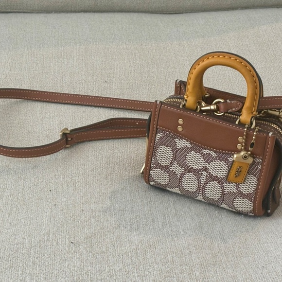 Coach Rogue Bag 12 In Signature Textile Jacquard mini - Picture 8 of 15